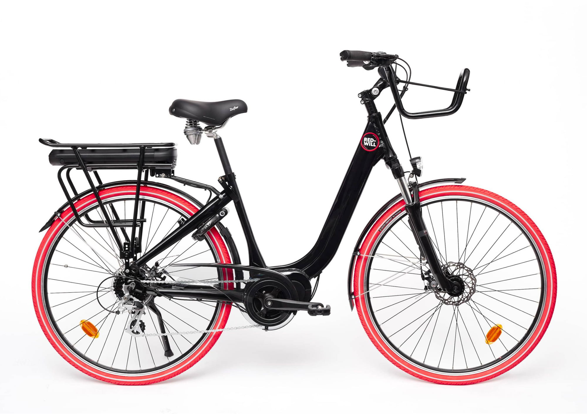 CLASSIC 500 : un vélo électrique ultra confortable • RED-WILL